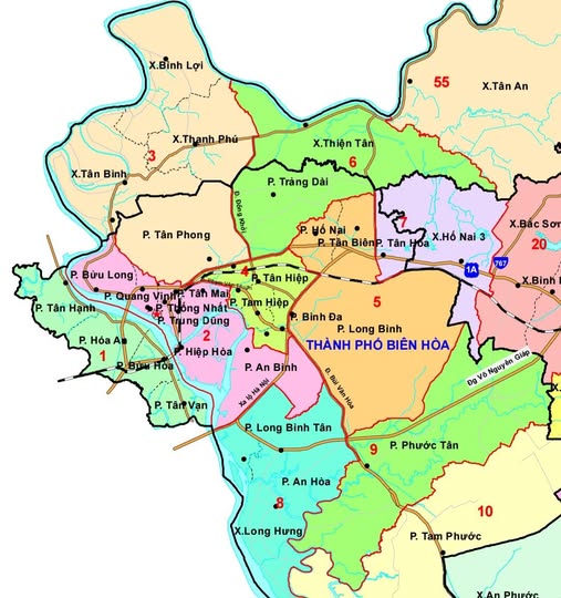 Bản đồ Tân Triều